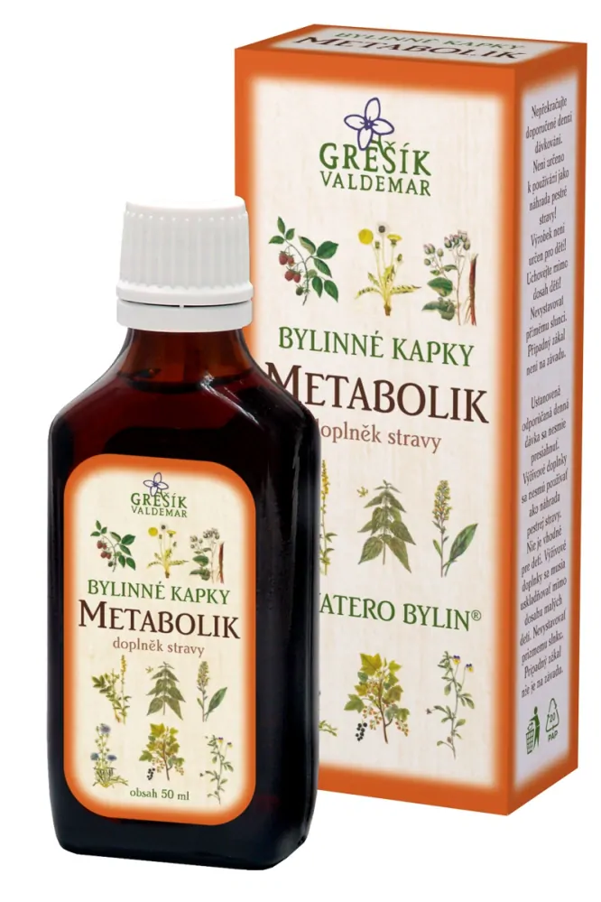 Metabolik kapky - Grešík - 50 ml