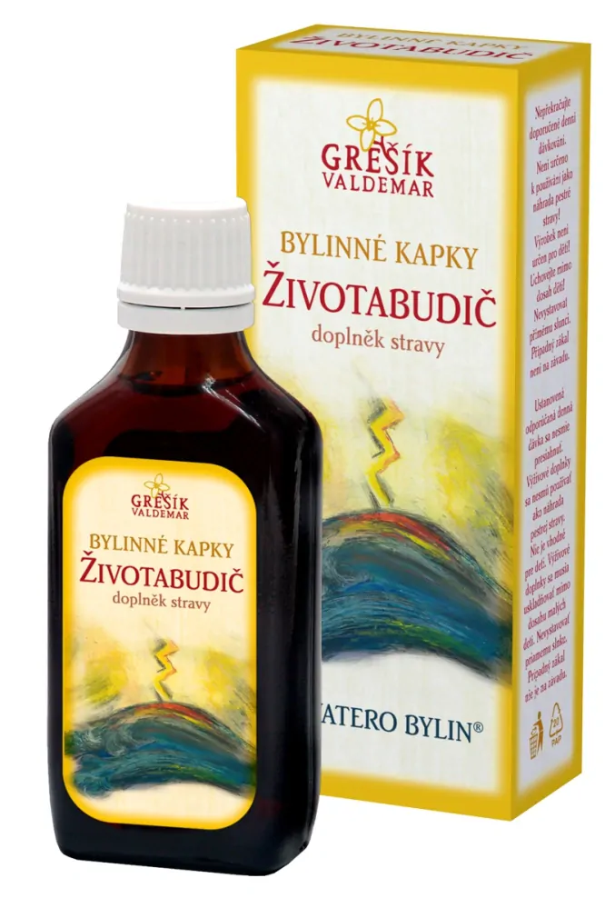 Životabudič kapky - Grešík - 50 ml