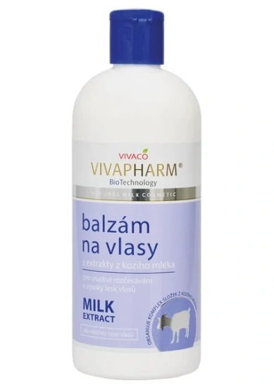 Balzám na vlasy s kozím mlékem VIVAPHARM