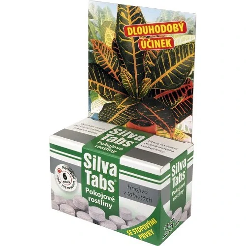 Hnojivo v tabletách Silva Tabs - pokojové rostliny 250 g