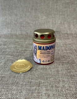 Hřbitovní svíčka Madona s víčkem - 55 g