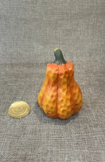Keramická dýně oranžová - 9 x 15 cm