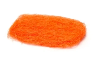 Sisalové vlákno 30g, oranžové
