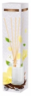 Vonný difuzér - vanilka - vonné tyčinky - 45 ml
