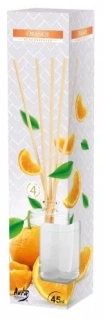 Vonný difuzér - pomeranč - vonné tyčinky - 45 ml