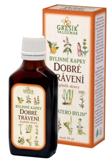 Dobré trávení kapky - Grešík - 50 ml