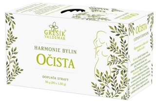 Čaje Grešík Harmonie bylin Očista  20x1,5g