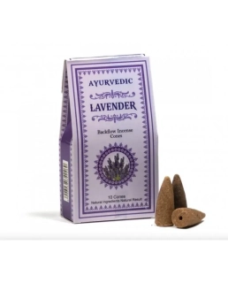 Vonné kužely pro tekoucí dým Lavender
