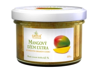 Mangový džem extra se sníženým obsahem cukru