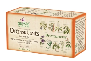 Čaje Grešík Děčínská směs 20x1g