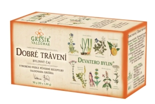 Čaje Grešík Dobré trávení 20x1,5g