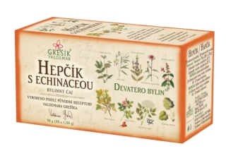 Čaje Grešík Hepčík s echinaceou 20x1,5g