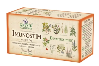 Čaje Grešík Imunostim 20x1,5g