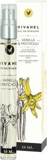 Toaletní voda do kabelky VIVANEL Vanilka a Patchouli, 10ml - Vivian Gray
