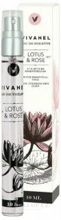 Toaletní voda do kabelky VIVANEL Lotus & Rose, 10ml - Vivian Gray