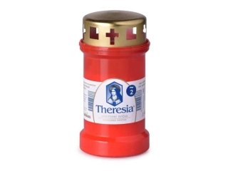 Hřbitovní svíčka s víčkem 