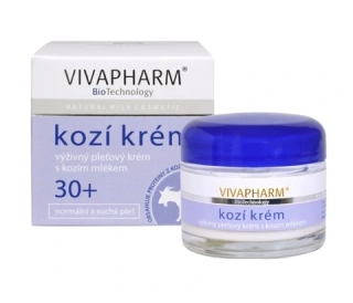 Pleťový krém s kozím mlékem VIVAPHARM