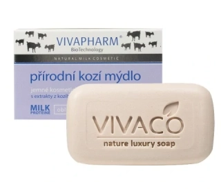 Přírodní mýdlo s kozím mlékem VIVAPHARM