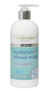 Tělové mléko s kyselinou hyaluronovou VIVAPHARM