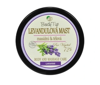 Masážní a tělová mast s levandulovým olejem BODY TIP